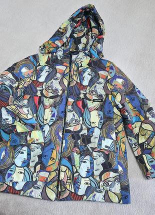 Продам демисезонную курточку plus size