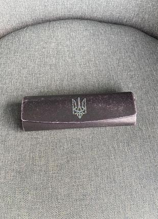 Футляр для окулярів синій fashion style з українською символікою гербом