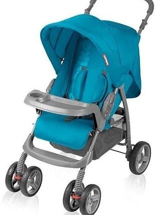 Прогулянкова коляска baby design bomiko model l з пружинною амортизацією та кошиком.
