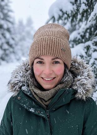 Шапка горка в кольорах