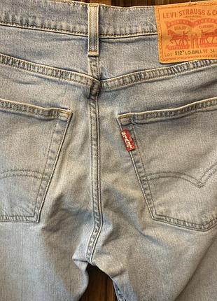 Джинси levi's чоловічі світло-блакитні 3