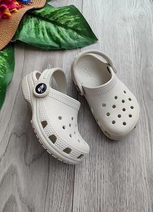 Дитячі шльопанці сабо крокси crocs розмір с7  24