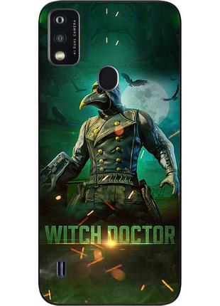Чехол силиконовый epik для zte blade a51 с картинкой call of duty witch doctor доктор