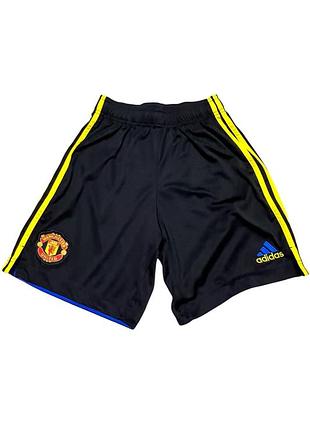 Футбольні шорти adidas manchester united third kit 2021/2022 (s) / шорти манчестер юнайтед