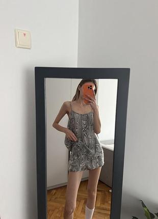 Піжама двійка з шортами / піжама майка та шорти