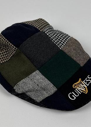 Чоловіча кепка guinness твідова у клітинку 59 см