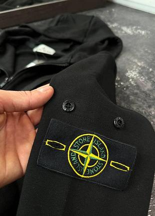 Зіп-худі stone island чорне 5