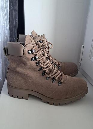 Женские замшевые ботинки ecco modtray w hydromax р. 37