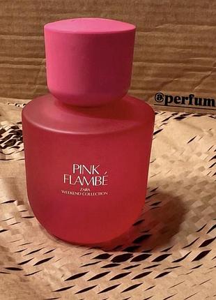 Pink flambe