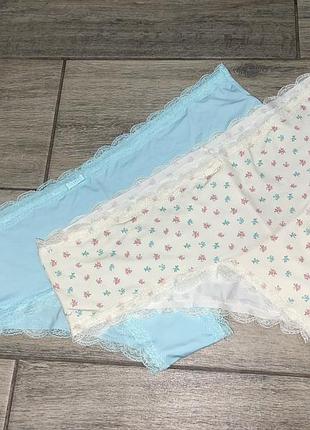Трусики женские комплект 2шт primark xl(uk18/20)