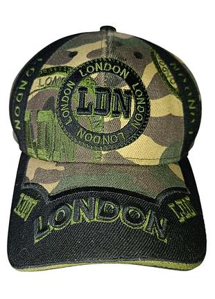 Бейсболка royal stallion ldn london, камуфляж