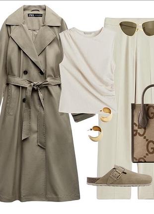 Must have! трендовий, класичний тренч/плащ від іспанського бренда zara.