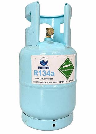 Балон газовий bestcool r134а 12 л (пропан/бутан) - вживаний