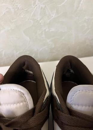 Кросівки жіночі nike dunk low brown 6