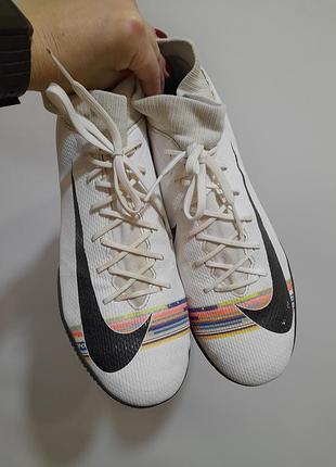 Мужские футбольные футзалки бампы nike mercurial x proximo р. 45