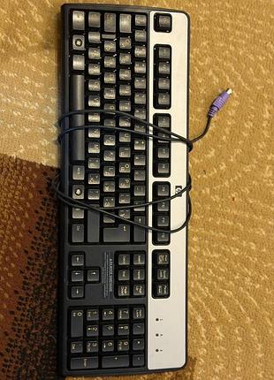 Клавіатура hp kb-0316 ps/2 дротова повнорозмірна