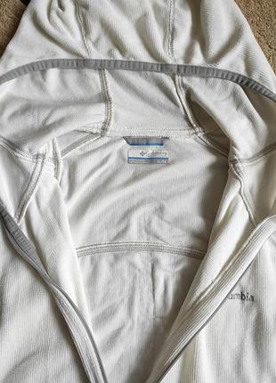 Флисовая зип кофта (худи) columbia с капюшоном 7