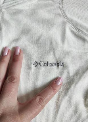 Флисовая зип кофта (худи) columbia с капюшоном 4