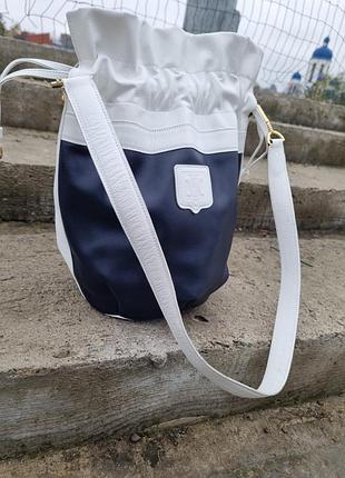 Сумка celine, сумка кисет, винтажная сумка celine, кожаная сумка, сумка ведроceline