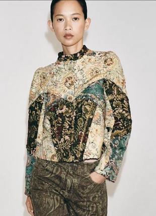 Жакардовый жакет zw collection