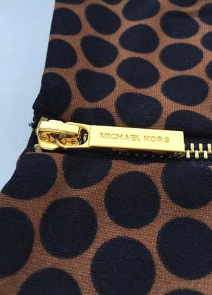 Стильная юбка michael kors карандаш, р. m-l в горошек оригинал4 фото