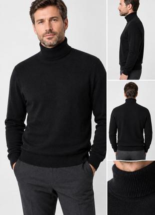 Італійський чоловічій кашеміровий светр/гольф maison  cashmere