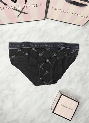 Бавовняні трусики hiphugger з логотипом. victoria's secret. оригінал 🇺🇸
