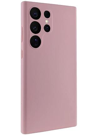 Чохол silicone cover lakshmi full camera (aaa) для samsung galaxy s24 ultra рожевий / pink sand
