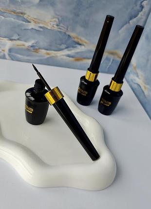 Водостойкая жидкая подводка для глаз absolute eye liner (черная)
