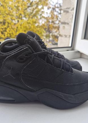 Кросівки nike jordan max aura 3 triple black 36,5 розмір 23,5 см