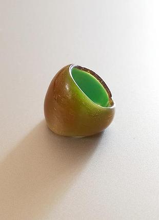 Скляна каблучка murano