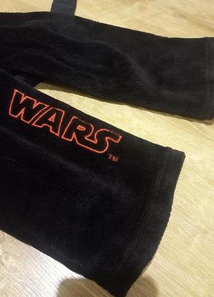 Халат для підлітка star wars чорний з капюшоном 9
