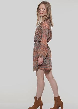 Платье мини mango collection в стиле бохо