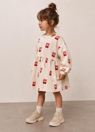 Ідеальна супер стильна тепла сукня з принтом на дів5/6р m&s collection