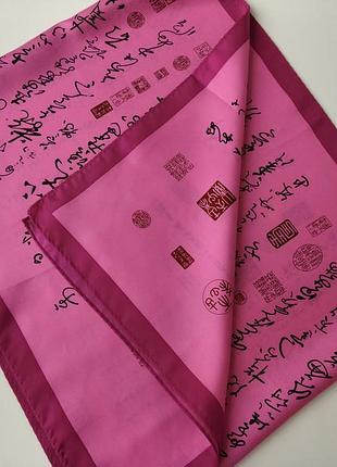 A silk шелковый шарф