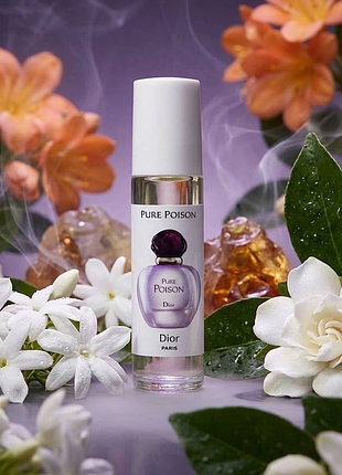 Масляный парфюм pure poison (женские), роликовый флакон 10 мл