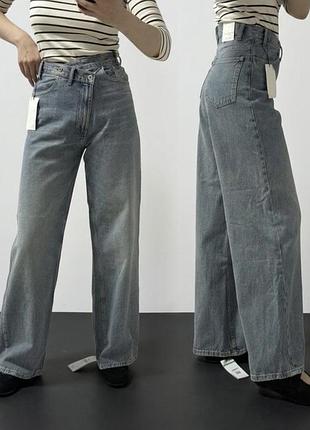 Джинси zara wide leg