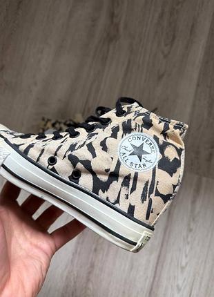 Круті леопардові converse chuck taylor на платформі 2