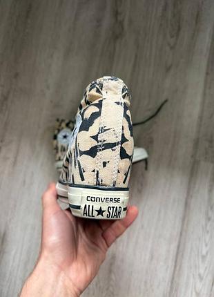 Круті леопардові converse chuck taylor на платформі 3