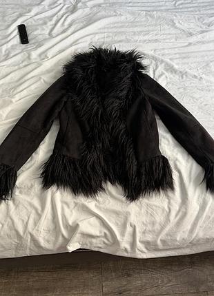 Новая очень трендовая курточка в стиле charlotte simone черного цвета, new look, размер s