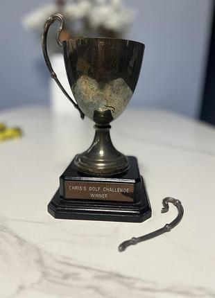 Вінтажний англійський кубок swatkins (golf challenge)