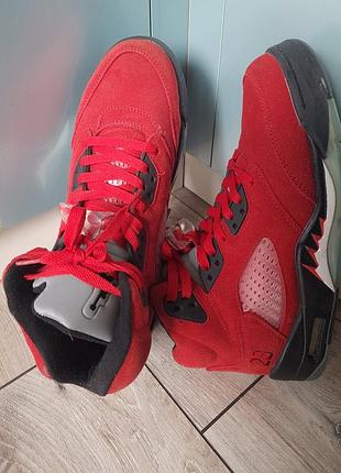 Кросівки чоловічі air jordan 5 retro red dd0587-600