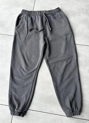 Спортивні штани zara для підлітка сірі