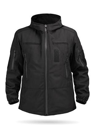 Куртка зимняя soft shell titan fs цвет черный 48