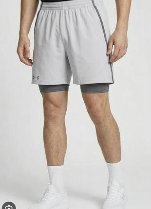 Under armour

men loose fit qualifier 2 in 1 running shorts