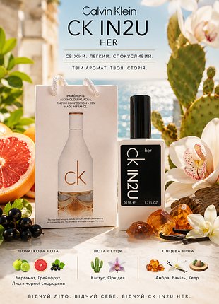 Ck in2u her стійкі парфуми 50 мл