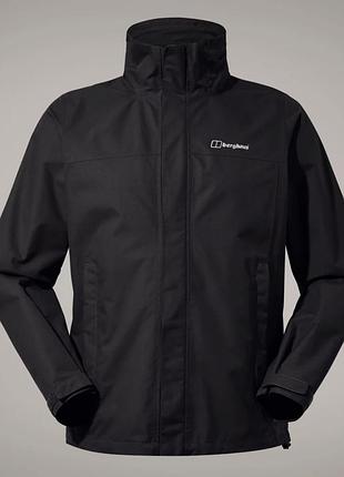 Berghaus aq2 3в1 жіноча водонепроникна куртка з флісом чорна uk 12 m/l оригінал 2в1 мембрана капюшон 101568 2000020188/cp/h13/21045