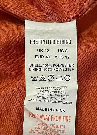 Міні сукня prettylittlething у клітинку 7