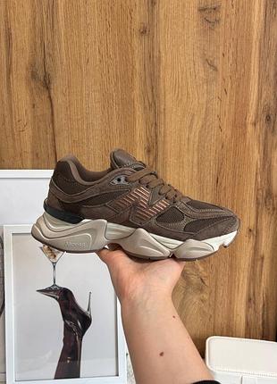 New balance 9060 brown beige 4