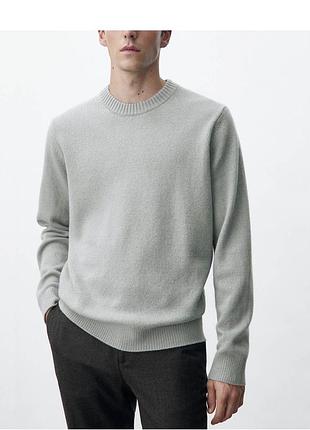 Новий чоловічий вовняний джемпер massimo dutti з кашеміром — розмір  на xл(новий з бірками)